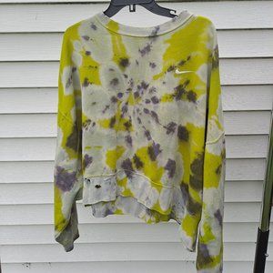 Nike Distressed oversized croptop sweater